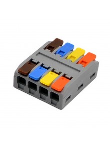 Клема швидкого монтажу прохідна DF-2-XM/2-4A ACKO