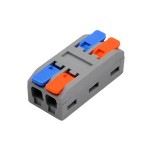 Клема швидкого монтажу прохідна DF-2-XM/2-2A ( A0130010219​ )