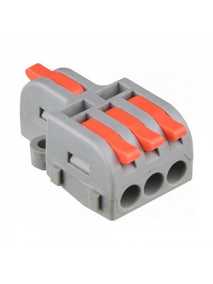 Клема швидкого монтажу 1x3х2,5 мм² прохідна DB-13 ACKO