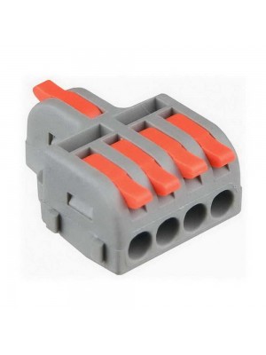 Клема швидкого монтажу 1x4х2,5 мм² прохідна DB-14 ACKO