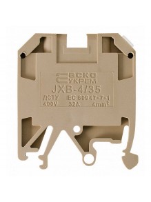 Клемник JXB 4/35 жовтий ACKO