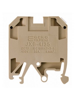Клемник JXB 4/35 жовтий ACKO