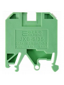 Клемник JXB 6/35 зелений ACKO