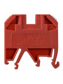 Клемник JXB 2,5/35 червоний ACKO