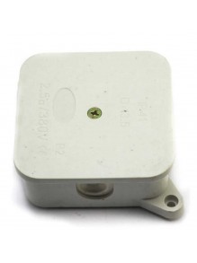 Коробка розподільча Р-2 85x85х30 з клемами Фаберпласт IP 41