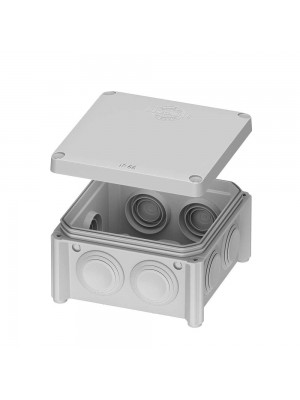 Коробка розподільча PLANK 100х100х50 сіра IB006 IP55