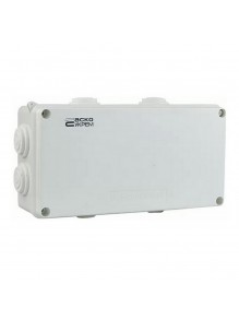 Коробка розподільча АСКО 200х100х70 біла IP65