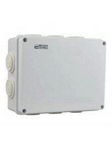Коробка розподільча АСКО 200х155х80 біла IP65