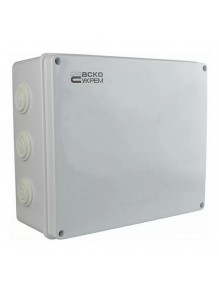 Коробка розподільча АСКО 300х250х120 біла IP65
