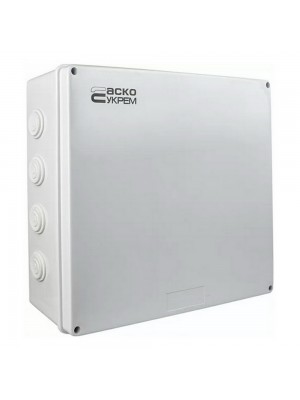 Коробка розподільча АСКО 400х350х120 біла IP65