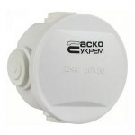 Коробка розподільча АСКО 50x50 біла IP44 ( A0150170015 ) Коробка розподільча АСКО 50x50 біла IP44 ( A0150170015 )