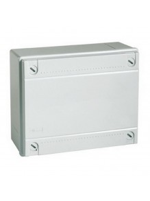 Коробка розподільча ДКС 150х110х70 сіра гладка IP56