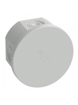 Коробка розподільча ДКС 65x35 сіра IP44