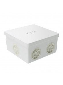 Коробка розподільча ДКС 84х84х45 сіра IP44