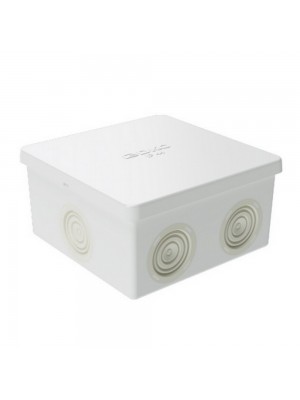 Коробка розподільча ДКС 84х84х45 сіра IP44