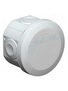 Коробка розподільча OBO 80х51 T25 сіра IP65 