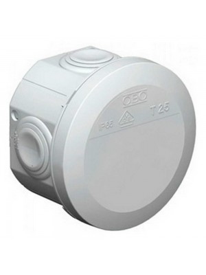 Коробка розподільча OBO 80х51 T25 сіра IP65 
