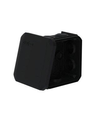 Коробка распределительная OBO 90х90х52 T40 черная IP55