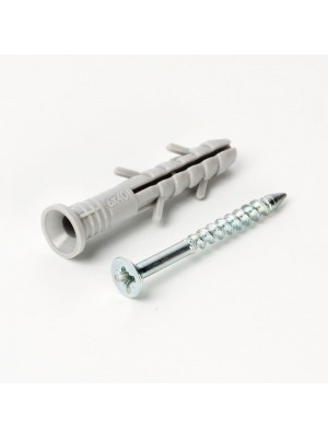 Дюбель быстрого монтажа с шурупом 6х40 потай СКИМ