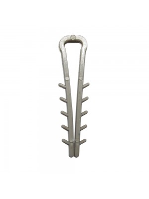 Дюбель-елка (зажим) 6мм плоский WAVE