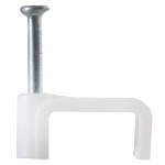 Скоба кабельная 6мм плоская АСКО ( A0150030017 ) Скоба кабельная 6мм плоская АСКО ( A0150030017 )