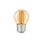 Лампа LED FILAMENT G45 4W E27 2200K VIOLUX ( 832042 )