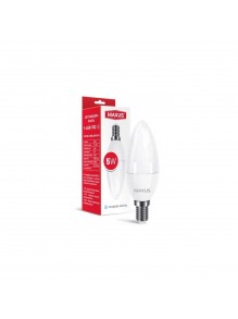 Лампа світлодіодна MAXUS C37 5W 4100K 220V E14