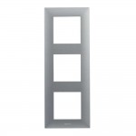 Рамка Niloe Step сталь 3-на ( 863493 ) Рамка Niloe Step сталь 3-на ( 863493 )