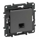 Розетка Niloe Step сталь 1-на RJ45 комп ( 863459 )