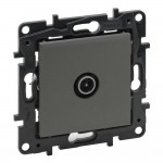 Розетка Niloe Step сталь 1-на TV ( 863474 ) Розетка Niloe Step сталь 1-на TV ( 863474 )