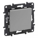 Вимикач Niloe Step алюміній 1-кл ( 863301 ) Вимикач Niloe Step алюміній 1-кл ( 863301 )