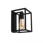 Світильник настінний Nowodvorski Crate E27 1x25W IP20 чорний ( 9046 )