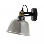 Світильник настінний Nowodvorski Amalfi E27 1x25W IP20 димчастий ( 9154 )