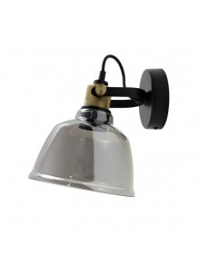 Світильник настінний Nowodvorski Amalfi E27 1x25W IP20 димчастий