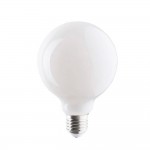 Лампа LED світлодіодна  Nowodvorski Bulb Glass Ball E27 1x8W 3000K 840Lm IP20 біла ( 9177 )