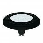Лампа LED світлодіодна Nowodvorski Reflector GU10 1x9W 3000K 770Lm IP20 чорна ( 9343 )