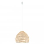 Світильник підвісний Nowodvorski Boho S E27 1x25W IP20 бежевий ( 11150 )