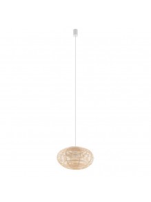 Світильник підвісний Nowodvorski Rattan S E27 1x25W IP20 бежевий