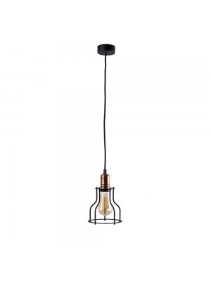 Подвесной светильник Nowodvorski Workshop B E27 1x25W IP20 черный