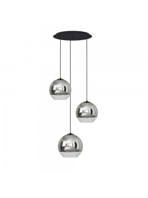 Світильник підвісний Nowodvorski Globe Plus E27 3x25W IP20 хром
