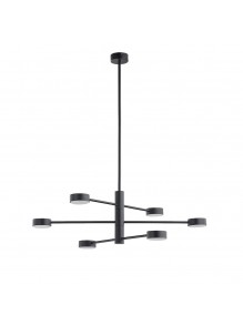 Світильник підвісний Nowodvorski Orbit GX53 6x12W IP20 чорний