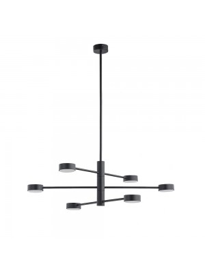 Світильник підвісний Nowodvorski Orbit GX53 6x12W IP20 чорний