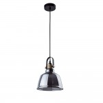 Світильник підвісний Nowodvorski Amalfi M E27 1x25W IP20 димчастий ( 9152 )