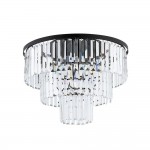 Светильник потолочный Nowodvorski Cristal M E14 9x25W IP20 черный ( 7627 ) Светильник потолочный Nowodvorski Cristal M E14 9x25W IP20 черный ( 7627 )