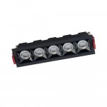 Светильник LED точечный Nowodvorski Midi 1x20W 3000K 1800Lm IP20 черный ( 10062 )