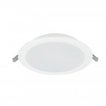 Світильник точковий LED Nowodvorski Mykonos 1x15W 4000K 1500Lm IP20 білий ( 10541 )