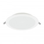 Світильник точковий LED Nowodvorski Mykonos 1x18W 4000K 1800Lm IP20 білий ( 10543 )