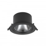Світильник точковий LED Nowodvorski Egina 1x15W 3000K 1000Lm IP20 чорний ( 10557 )