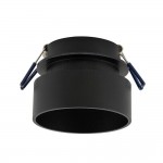 Світильник точковий Nowodvorski Shine GU10 1x15W IP20 чорний ( 11348 )