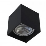 Світильник точковий Nowodvorski Cobble GU10 1x15W IP20 чорний ( 7790 )